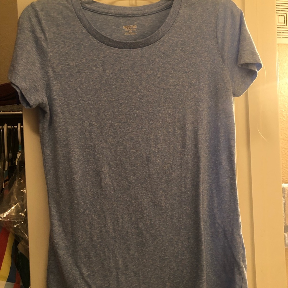 Basic Blue Tee - Picture 2 of 9